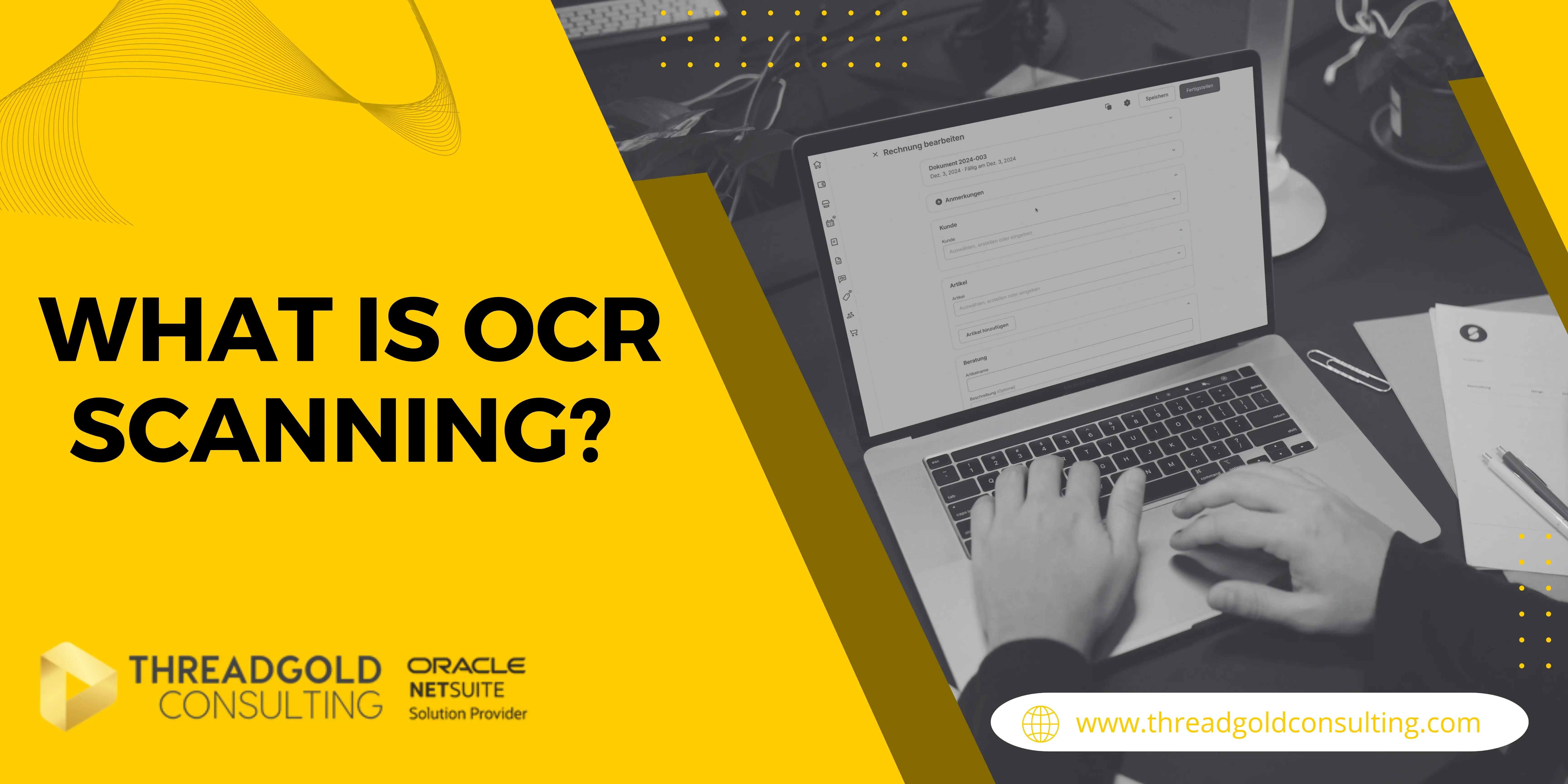 What is OCR? How NetSuite Uses OCR To Automate Financial Processes