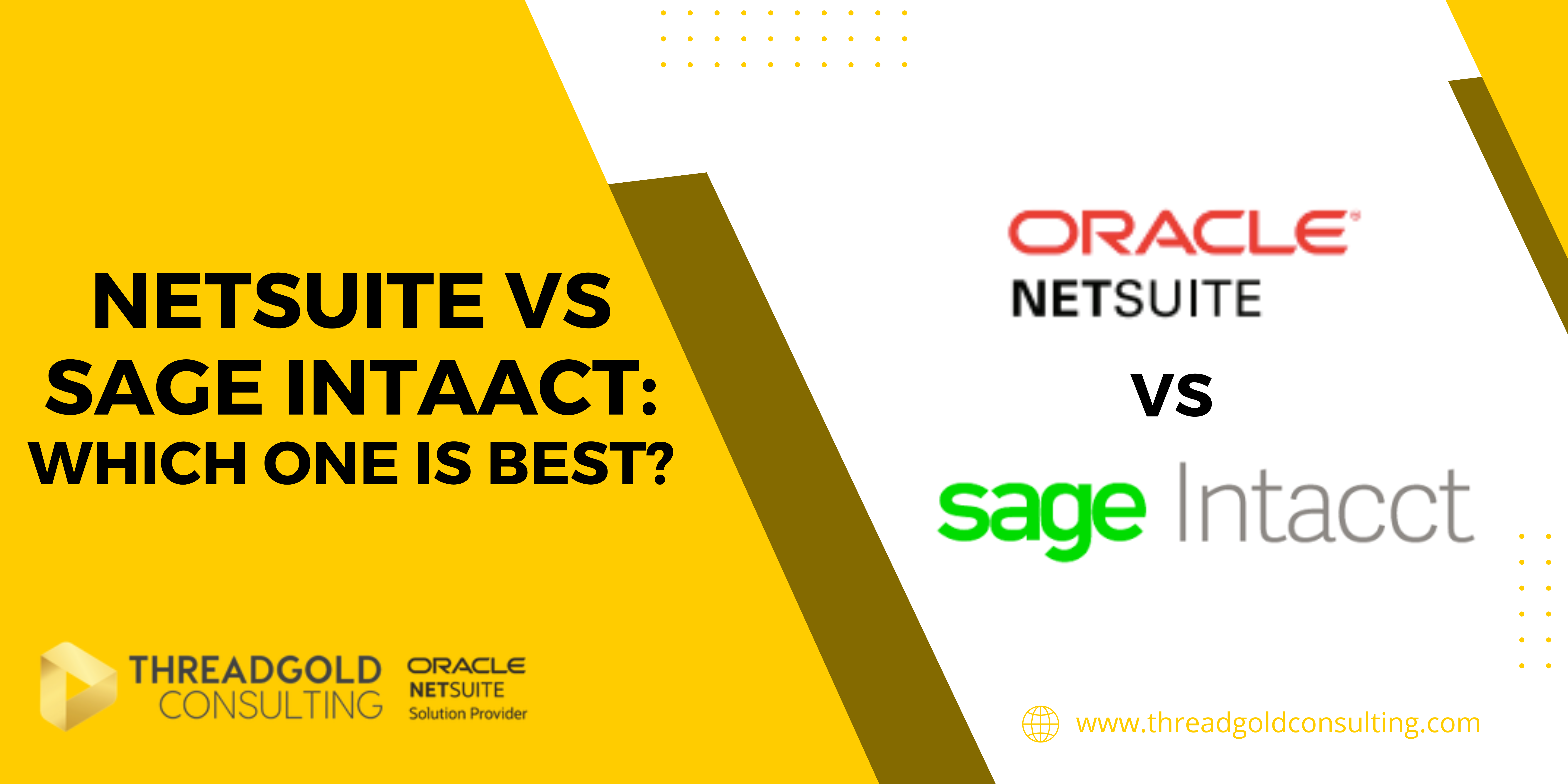 NetSuite vs. Sage Intacct: ERP Buyer Guide