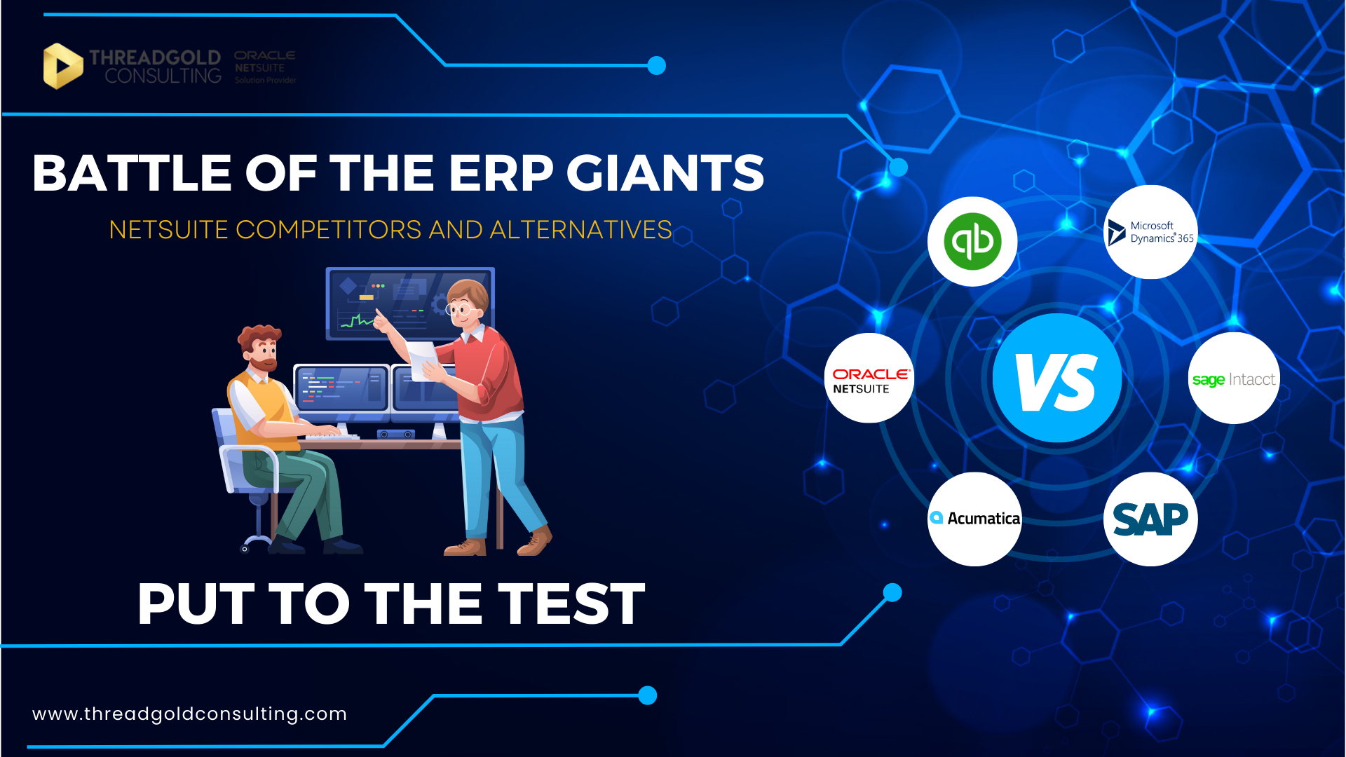Battle of the ERP Giants: NetSuite Competitors and Alternatives Put to the Test